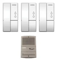 Comprar Kit Portero Commax Dp 101 Frente Embutir 3 Telefonos Audio