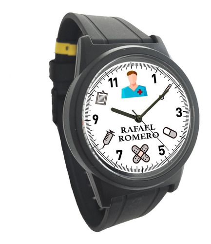 Reloj Enfermero Contra Agua, Personalizado C/nombre + Envío