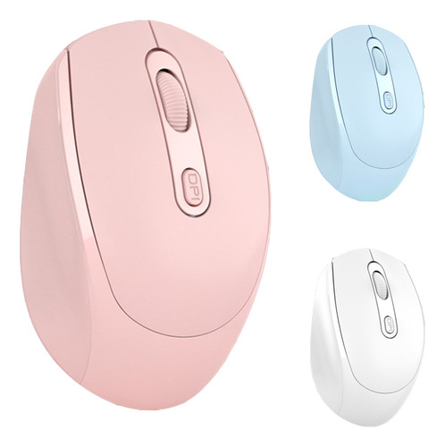 Portátil Recargable Ratón Inalámbrico Mouse Bluetooth Optico
