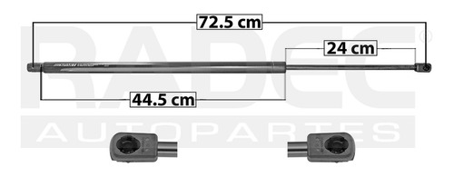 Amortiguador Cajuela Chevrolet Uplanr 2005-2008 Izquierdo