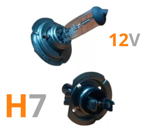 Bombillo Halógeno H7 12v 100w