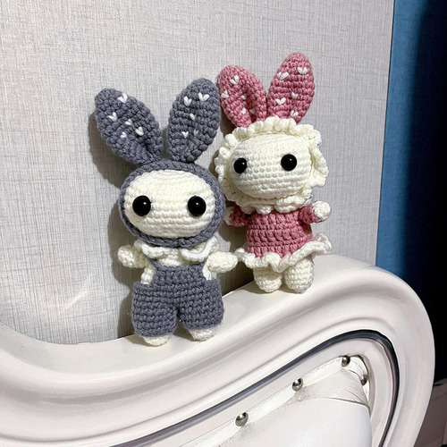 Kit De Ganchillo Conejo Crochet Craft Set Juguete De Tejer A