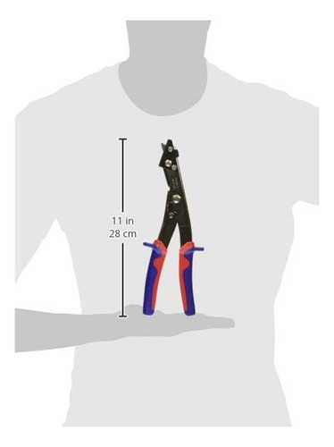 Knipex Herramientas 90 55 280 Metal Nibblers