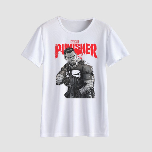 Remera The Punisher El Castigador Estampada #01