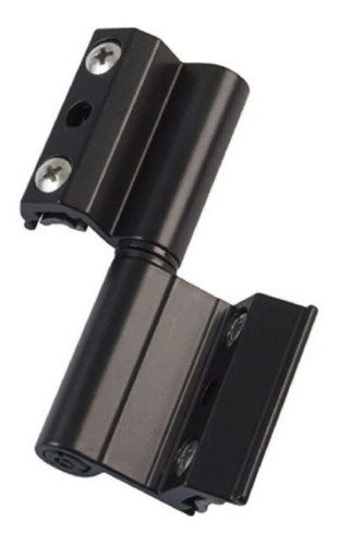 Imagen 1 de 8 de Bisagra H61 Para Ventana De Aluminio Módena Negra X Unid