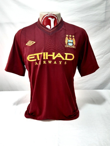 Camisa Manchester City Umbro Grená
