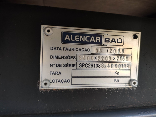 Imagem 10 de 12 de Iveco Daily 35s14 - 2013 - Baú