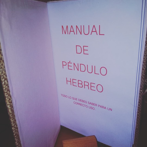 Péndulo Hebreo Manual+péndulo+etiquetas+ Nombre De Dios 
