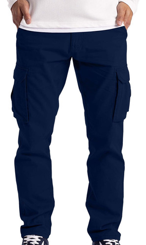 Pantalones Tipo Cargo I Para Hombre, Ropa De Trabajo, Estilo
