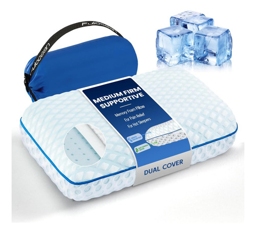 Almohadas De Espuma Viscoelástica De Gel Refrescante Para Do