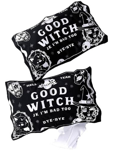 Good Witch Wiccan Goth Punk Decoración De Dormitorio Fundas 