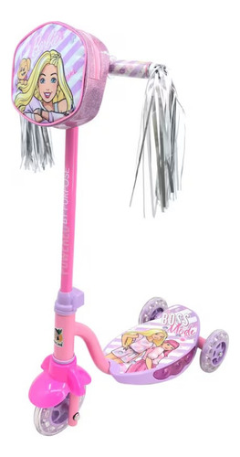 Scooter Para Niña Apache Barbie Con Luces
