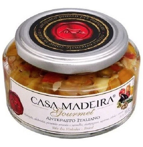 Imagem 1 de 2 de Antepasto Italiano Gourmet Casa Madeira 160g
