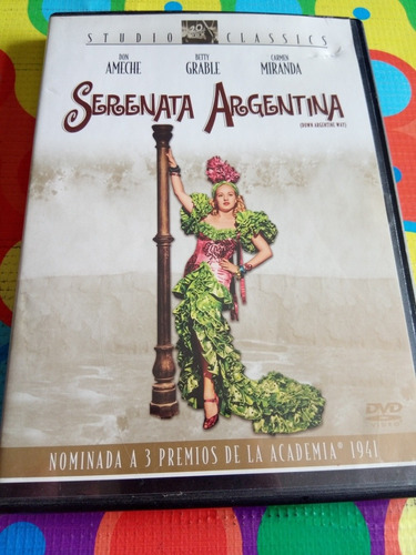 Dvd Serenata Argentina Betty Grable