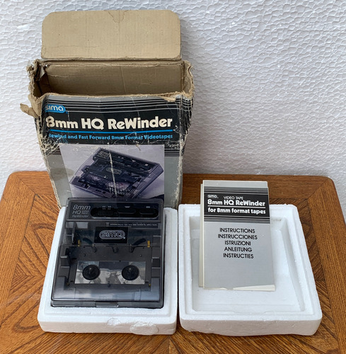 Regresador De Cassettes 8 Mm Video Sima