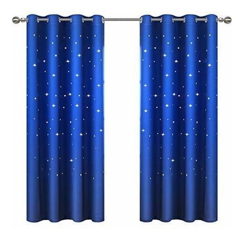 Cortinas Para Habitación Infantil Anjee Starry Sky (2 Panele