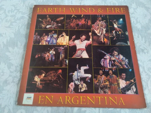 Earth Wind & Fire - En Argentina - Lp Vinilo