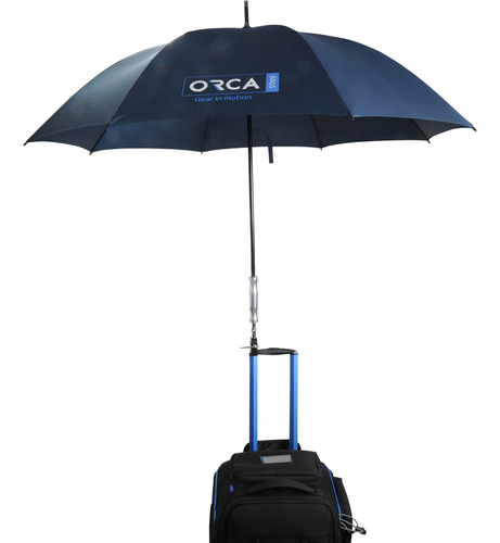 Orca Outdoor Production Umbrella With Cine Clamp (xl, Black)