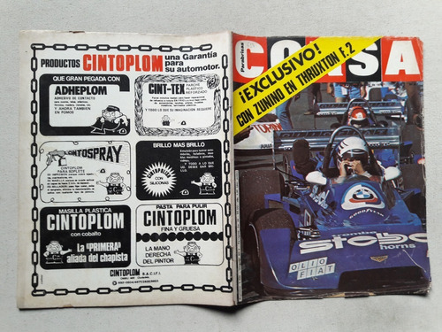 Revista Corsa Nº 617 Abril 1978 Lamina Fittipaldi Copersucar