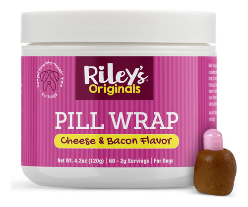 Riley's Pastillero Para Perros  Deliciosa Pasta De Pildoras