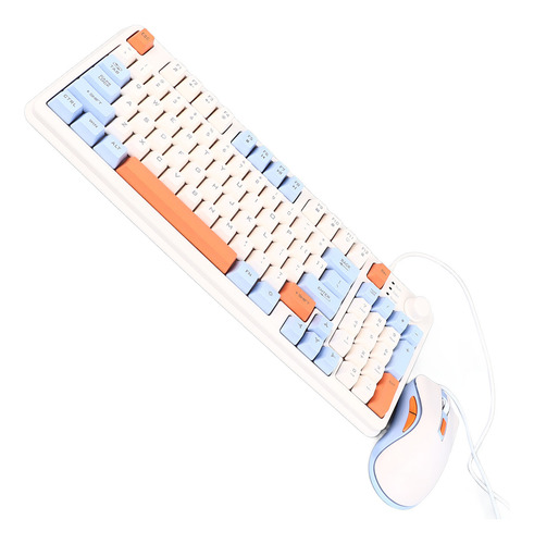 Combo De Teclado Y Mouse Con Cable El Teclado De Juegos De