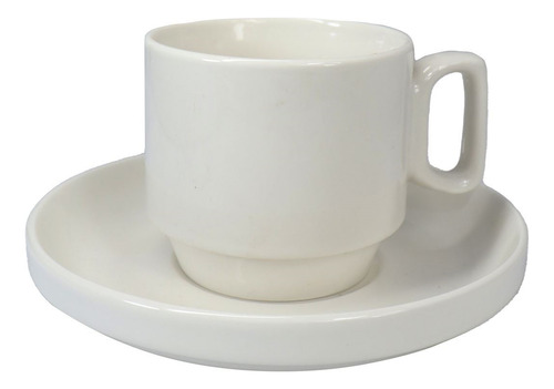 Taza Café C/plato (4 Unds)