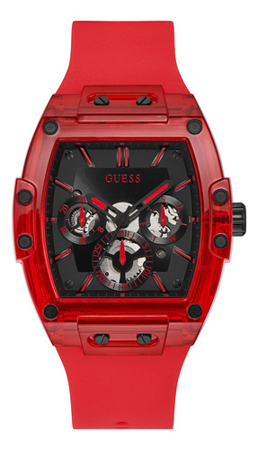Reloj Guess Gw0203g5 De Policarbonato De Cuarzo Para Hombre,