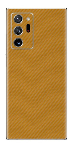 Película Skin Galaxy Note 20 Ultra Kingshield Fibra Carbono