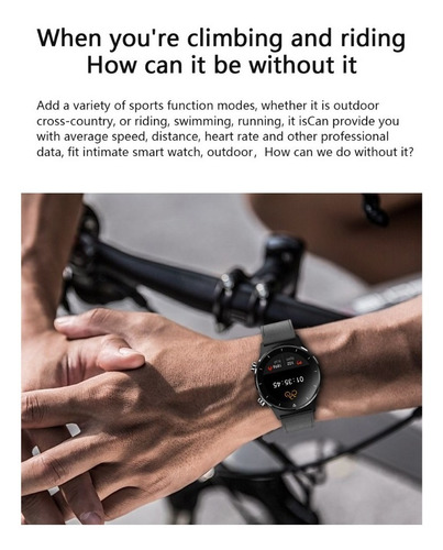 Imagen 9 de 9 de Smartwatch E13 Reloj Inteligente Urbano Android Ios