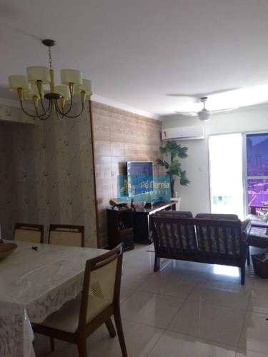 Imagem 5 de 25 de Apartamento Com 3 Dormitórios À Venda, 106 M² Por R$ 410.000,00 - Vila Guilhermina - Praia Grande/sp - Ap1013