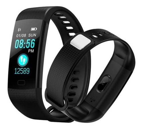 Smart Watch Reloj Inteligente Y5 Pasos, R.cardiaco, Presión