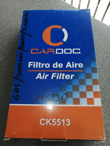 Filtro De Aire Cardoc Ck5513 Volkswagen Gol Parati Saveiro 