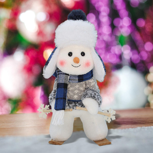 Muñeco De Nieve De Navidad Con Sombrero, Muñeca Estilo C