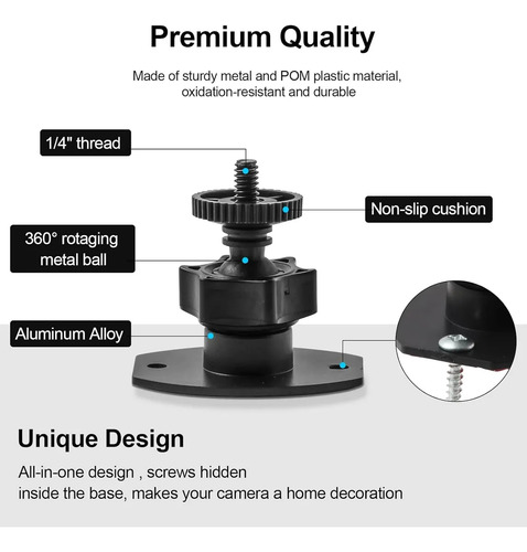 Soporte De Minitrípode De Montaje En Pared Para Valve Index/