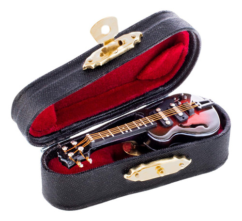 Broadway Gift Co. Guitarra Eléctrica En Miniatura De 3 Pulga