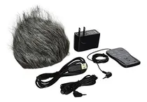 Comprar Zoom Aph-5 - Juego De Accesorios Para Grabadora Portátil H5, Incluye Mando A Distancia Con Cable De Extensión, Adaptador Usb Ac Y Parabrisas Peludo, Color Negro