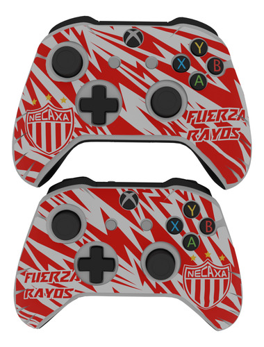 Funda Skin Club Necaxa Para Xbox One S Set Stickers Necaxa_1