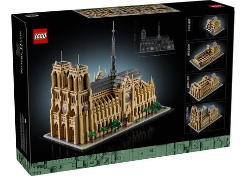 Lego Architecture Notre Dame De París 21061 - 4383pz