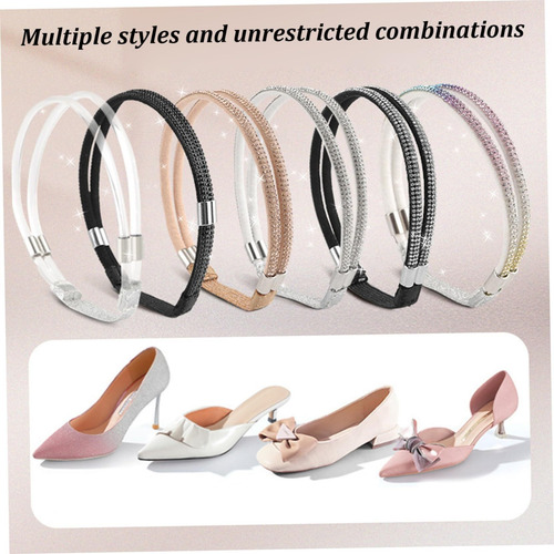 Correas De Zapato De Tacones Altos Elásticos, Correas