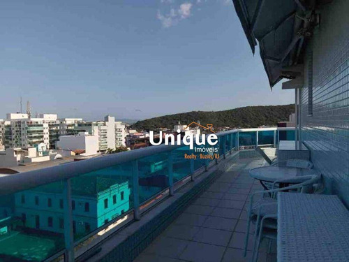 Imagem 1 de 15 de Cobertura Duplex Com 3 Dormitórios À Venda, 200 M² Por R$ 1.890.000 - Centro - Cabo Frio/rj - Co0087