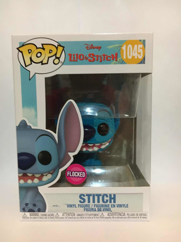 Funko Pop Disney Lilo Y Stitch Flocked Seated Stitch 1045