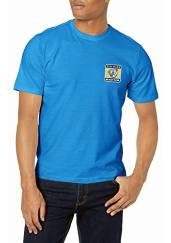 Izod Camiseta De Manga Corta Para Hombre Saltwater, Blue