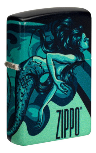 Encendedor Zippo 48605 Mermaid Design Original Garantia.