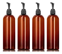 Comprar 4 Dispensadores Para Jabón , Shampoo Varios Colores 500 Ml