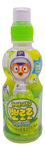 Jugo Pororo Sabor Uva 235 Ml Origen Corea