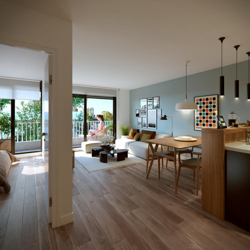 Block Garden (506) - Apartamento De 1 Dormitorio  Vista A La Piscina A La Venta En La Blanqueada A Estrenar 2026