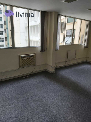 Imagem 2 de 20 de Sala Comercial Para Alugar Na Rua Da Assembléia, Centro, Rio De Janeiro - Rj - Liv-0321