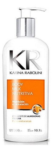 Karina Rabolini Body Milk Nutritiva X 300g