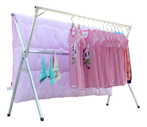 Perchero Tendedero Ropa Plegable Extensible Hogar Rondon