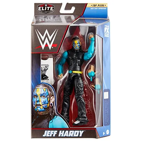 Wwe Jeff Hardy Top Picks Elite Collection Figura De Acción